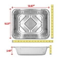 thumbnail image 3 of Member's Mark Half Size Aluminum Steam Table Pans, 36 ct., 3 of 6