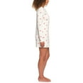 thumbnail image 2 of Loft Women's Henley Pointelle Sleep Dress, 2 of 5