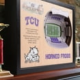 thumbnail image 2 of YouTheFan TCU Horned Frogs 25-Layer Football Stadium View 3D Wall Art, 2 of 5