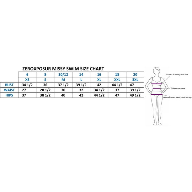 ZeroXposur Women's 2-Piece Scuba Tankini Set - Samsclub.com