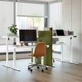 thumbnail image 14 of Seville Classics airLIFT Electric Tempered Glass Height Adjustable Desk, 48" x 24", 14 of 15