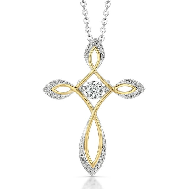 Lab Created White Sapphire Necklace