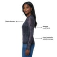thumbnail image 2 of Edited by Remi Bader Women's Long Sleeve Mesh Top, 2 of 10