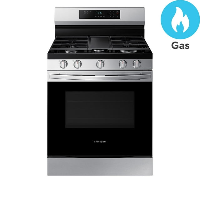 Samsung 6.0 cu. ft. Smart Freestanding Gas Range with Self Clean