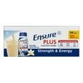 thumbnail image 1 of Ensure Plus Nutrition Shake, Small Meal Replacement Shake, Vanilla 8 fl. oz., 24 ct., 1 of 9
