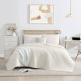 thumbnail image 1 of Swift Home 3-Piece Bubble Pinsonic Quilt Set, Assorted Sizes, 1 of 5