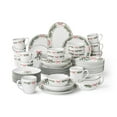 thumbnail image 1 of Member's Mark 53-Piece Porcelain Holiday Entertainer Set, 1 of 5