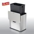 thumbnail image 4 of GLAD Countertop 1.5 Gallon Trash Can Assorted Colors, 4 of 8