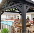 thumbnail image 8 of Range Steel Gazebo with Front Gable Overhang & PowerPort, 8 of 13