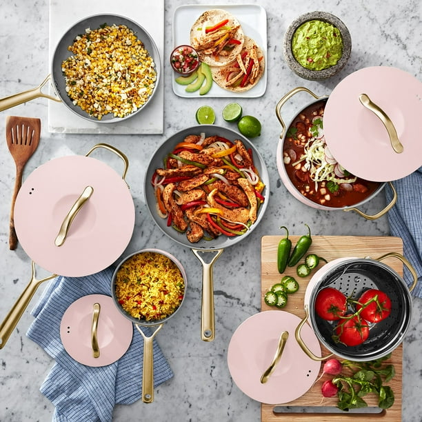 Member's Mark 11-Piece Modern Ceramic Cookware Set - Samsclub.com