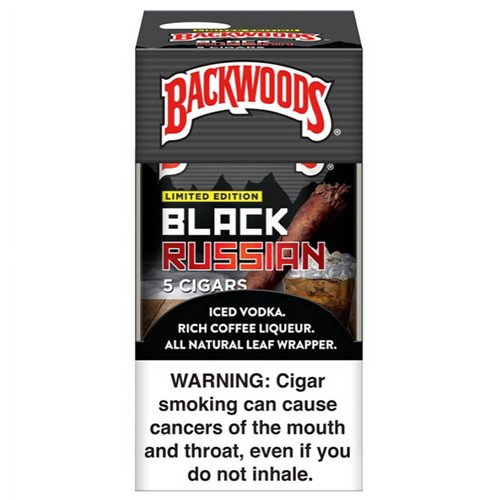 blackwoods 5 cigars black russian