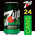 thumbnail image 4 of 7UP Zero Sugar Lemon Lime Soda 12 fl. oz., 24 pk., 4 of 10