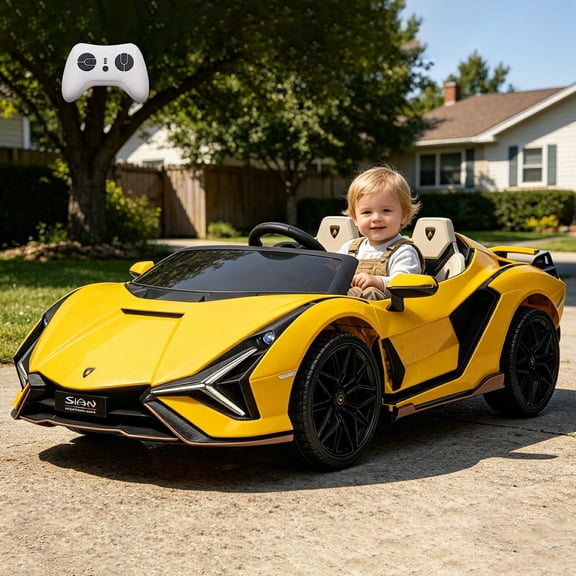 BRO Product Lamborghini Sian 24V Kids Ride-On with Remote Control