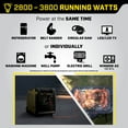thumbnail image 5 of Champion 4500-Watt Electric Start Remote Portable Inverter Generator with Quiet Technology and CO Shield - Gas Only, 5 of 10