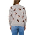 thumbnail image 2 of Vince Camuto Women's Game Day Crewneck Sweater, 2 of 4