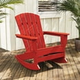 thumbnail image 1 of POLYWOOD Gulf Shores Adirondack Rocking Chair, 1 of 7