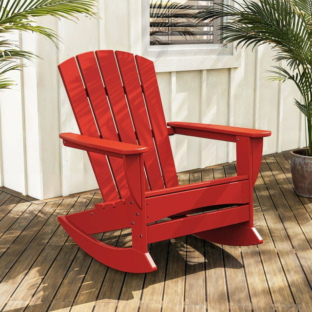 POLYWOOD Gulf Shores Adirondack Rocking Chair