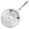 thumbnail image 8 of KitchenAid 3-Ply Base Stainless Steel Cookware Induction 2-Piece Fry Pans Set, Brushed Stainless Steel, 8 of 9