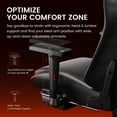 thumbnail image 5 of GTPLAYER Ace Mars Series Fabric Ergonomic Gaming Chair, Assorted Colors, 5 of 10