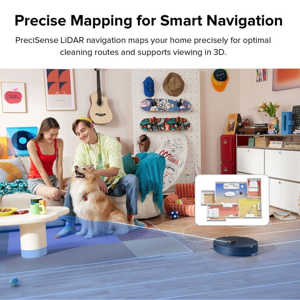 Roborock Q5 Plus Robot Vacuum Cleaner and Mop with Auto-emptying