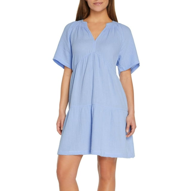Gap Women's Gauze Tiered Dress