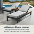 thumbnail image 6 of Member's Mark Vista Chaise Lounge Set with Sunbrella Fabric, 3pc, 6 of 9