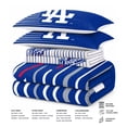 thumbnail image 4 of Logo Brands Los Angeles Dodgers Bed-In-A-Bag Set, 4 of 4