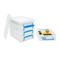 thumbnail image 4 of Super Stacker, Document Boxes, Clear, 5 Pack, 4 of 8