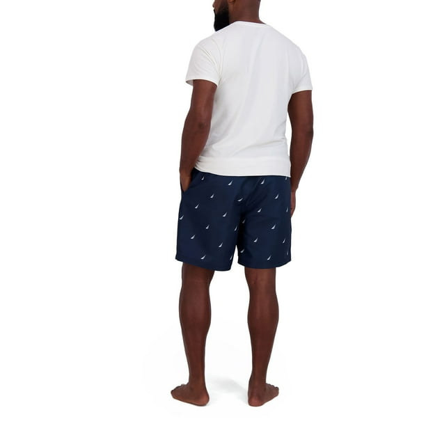 Nautica Men's Quick Dry Solid Swim Trunk