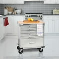 thumbnail image 15 of Seville Classics UltraHD 6-Drawer Rolling Cabinet, 28" W x 25" D x 34.5" H, 15 of 17