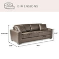 thumbnail image 4 of Member's Mark Harrison Leather Sofa, 4 of 11