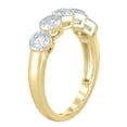 thumbnail image 4 of Lab Created Round Cut Floating Diamond Ring in 18K Gold, 4 of 6