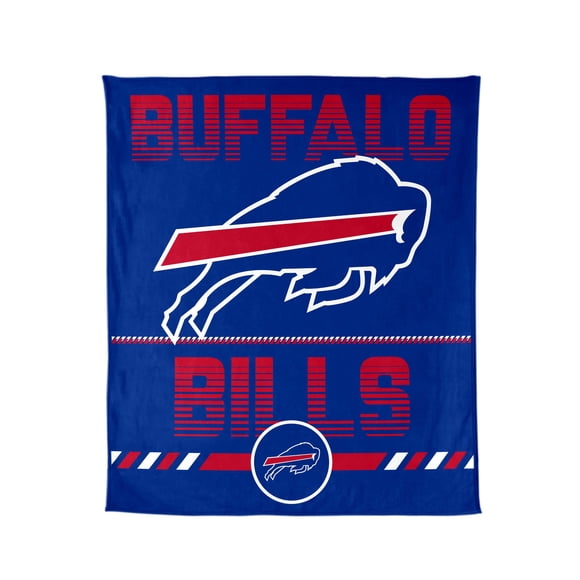Logo Brands Buffalo Bills 60"x70" Super Plush Blanket
