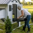 thumbnail image 11 of Backyard Discovery Sweetwater Cedar Wooden Chicken Coop with Run, Nesting Box, and Automatic Door, 11 of 18