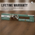 thumbnail image 10 of Select Surfaces American Walnut Waterproof AC5 Laminate Flooring 14 mm Thick 7.56 in. W x 47.60 in. L (14.99 sq. ft. / carton), 10 of 12