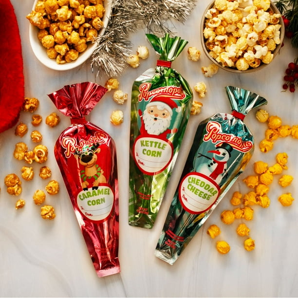 Popcornopolis Popcorn Cone Holiday Gift Pack, 12 ct. - Samsclub.com