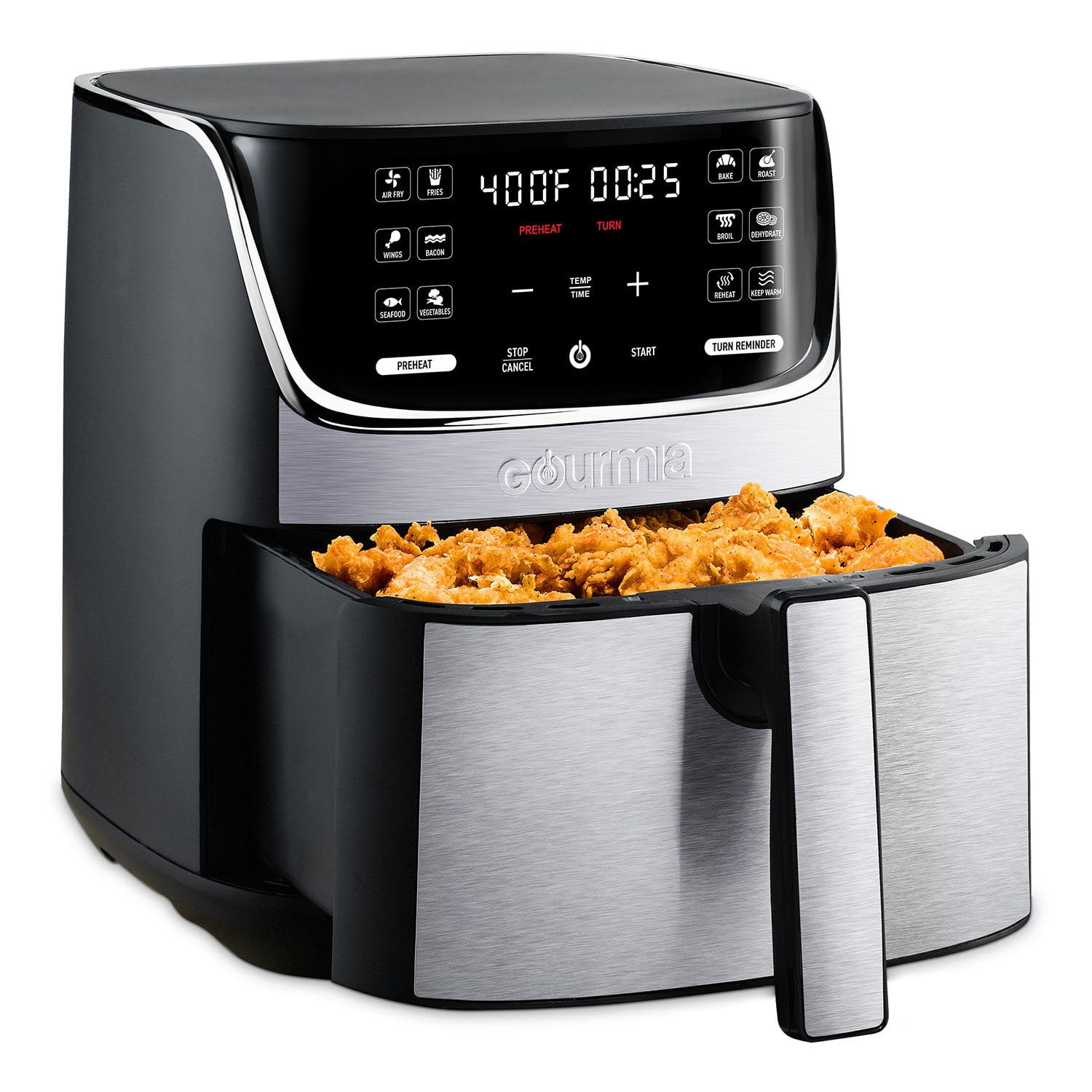 Gourmia 7-QT Digital Air Fryer 予約済み Gourmia 7-Quart Digital Air Fryer with 12-One Touch Presets