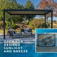 thumbnail image 2 of Backyard Discovery Louvered Pergola, Choose Size, 2 of 19