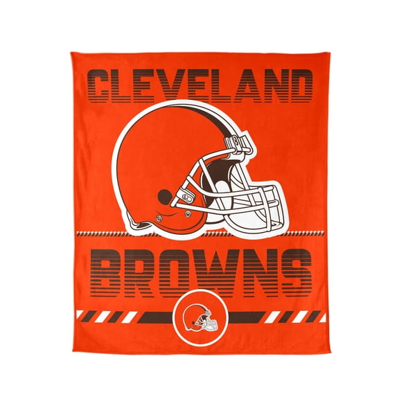 Logo Brands Cleveland Browns 60"x70" Super Plush Blanket