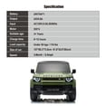 thumbnail image 7 of Land Rover Defender 24V Kids Ride-On with Remote Control, 7 of 7