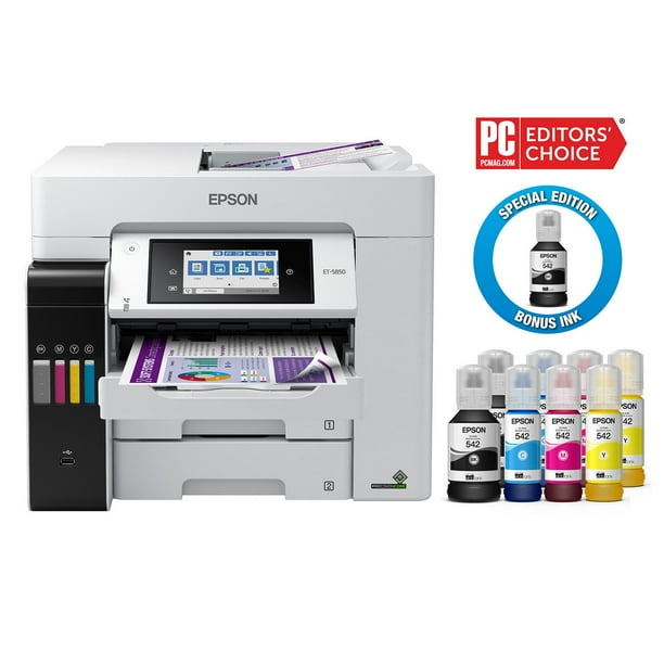 Epson EcoTank Pro ET-5850 Supertank All-in-One Inkjet