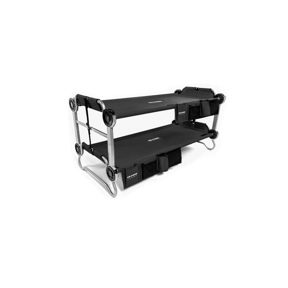 Kid-O-Bunk Bunkable Cots with 2 Side Organizers