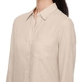 thumbnail image 6 of Gap Women's Linen Blend Button-Down Shirt, 6 of 10