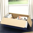 thumbnail image 2 of Bankers Box Liberty Heavy-Duty Strength Storage Box, White/Blue Legal, 12/Carton, 2 of 8