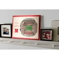 thumbnail image 2 of YouTheFan Nebraska Cornhuskers 17"x13" 3D 5 Layer Stadium View Wall Art, 2 of 5