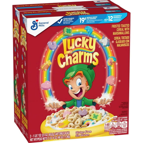 Lucky Charms with Marshmallows, 46 oz.