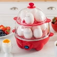 thumbnail image 1 of Dash Deluxe 12-Egg Cooker and Steamer, Choose Color, 1 of 6