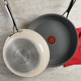thumbnail image 2 of T-fal Ceramic 2-Piece Non-Stick Induction Frypan Set, 10.5" and 12", 2 of 7