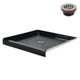 thumbnail image 5 of Streamline 36 in. x 36 in. Alcove Acrylic Shower Base With Center Drain, Drain Included Assorted Colors, 5 of 17