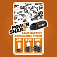 thumbnail image 6 of Worx 20V Power Share 4.0AH Hydroshot Cordless Portable 320 PSI Power Cleaner, 6 of 7